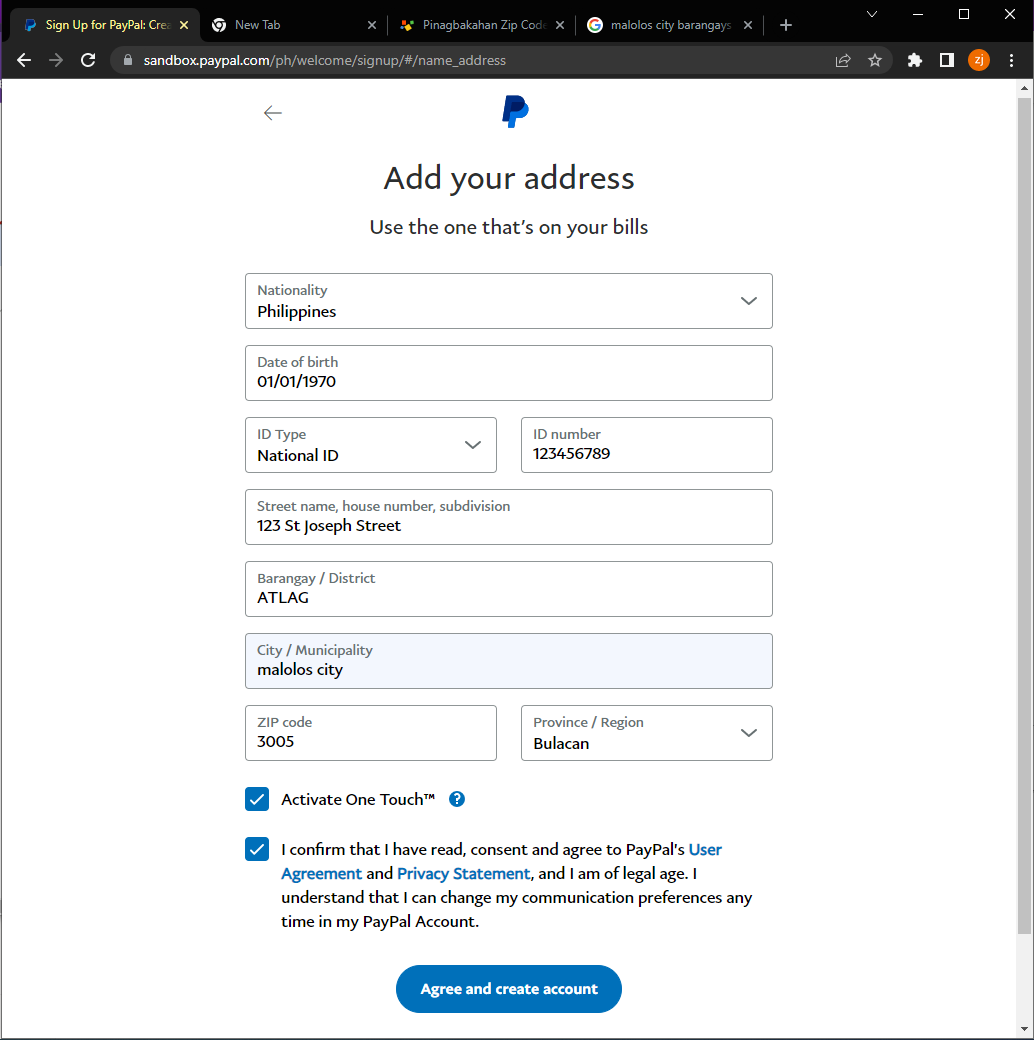 Paypal complete phone confirmation